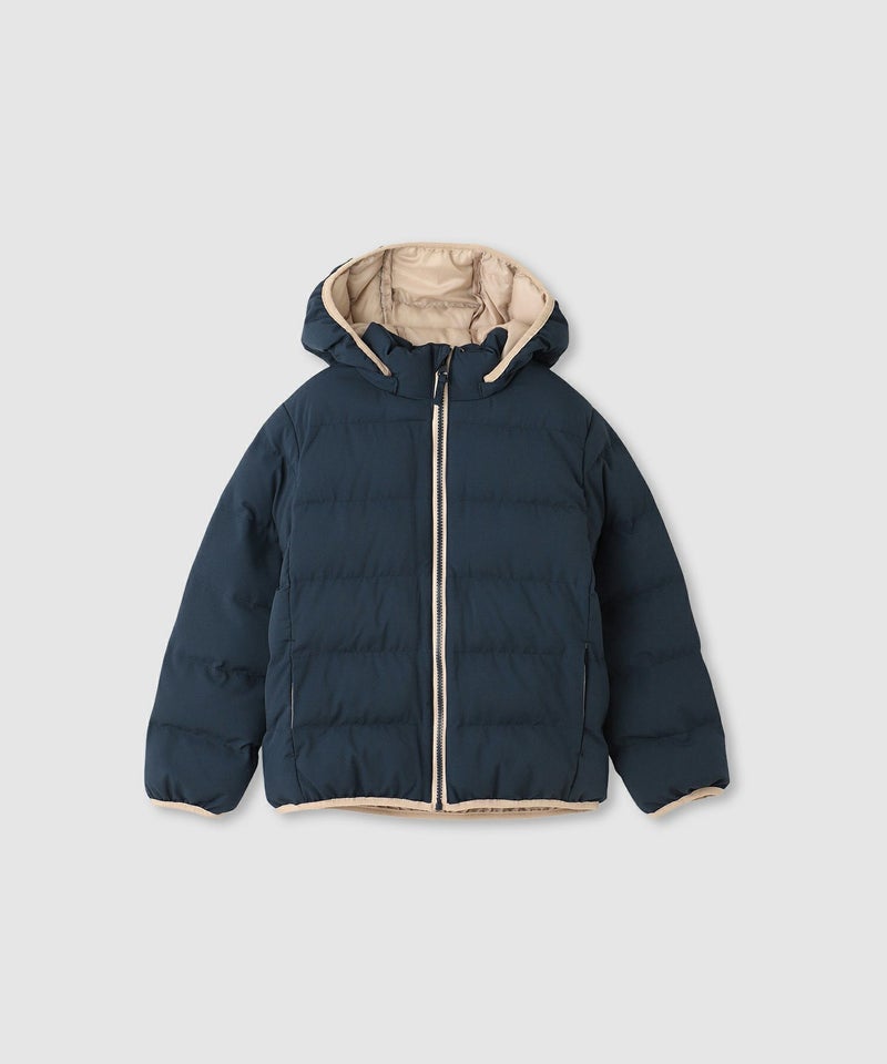 NAVY  のびるモン 撥水中綿ブルゾン キッズ商品画像-5