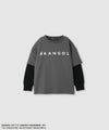 KANGOL  裏毛袖フェイクトレーナー キッズ商品サムネイル-3