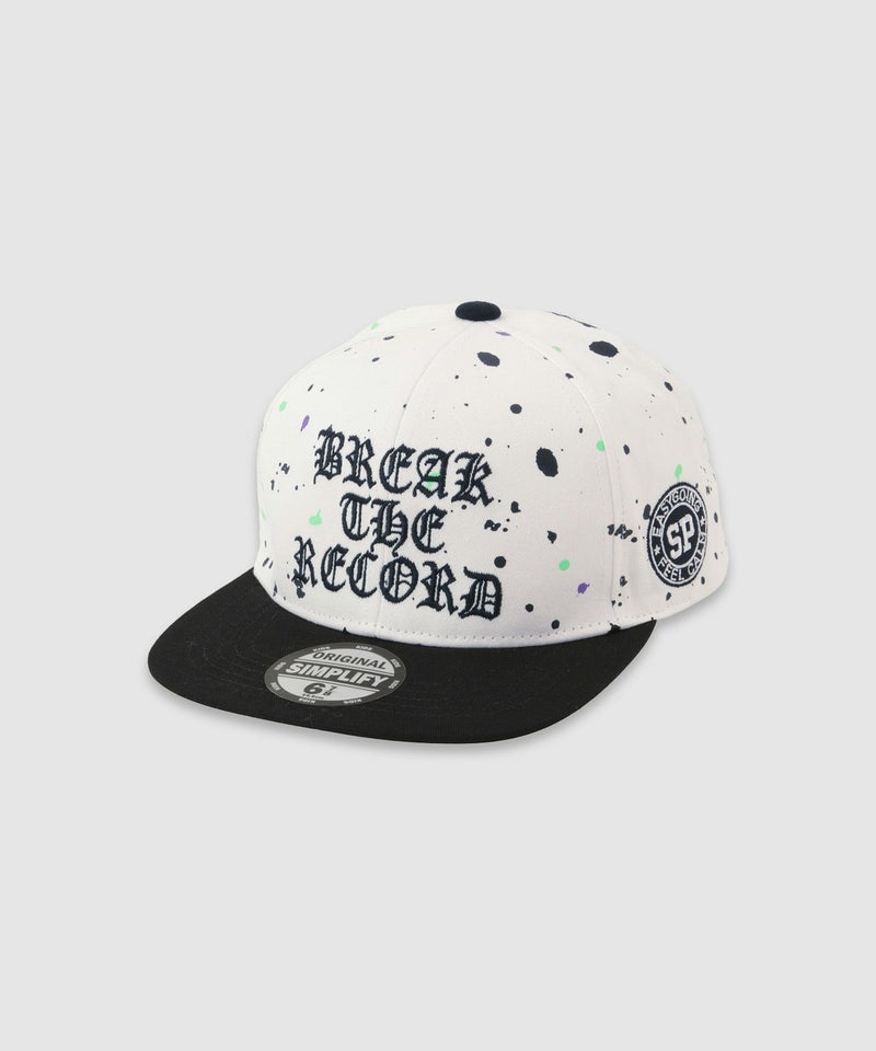 Simplify 飛ばしペイントベースボールキャップ キッズ商品画像-2