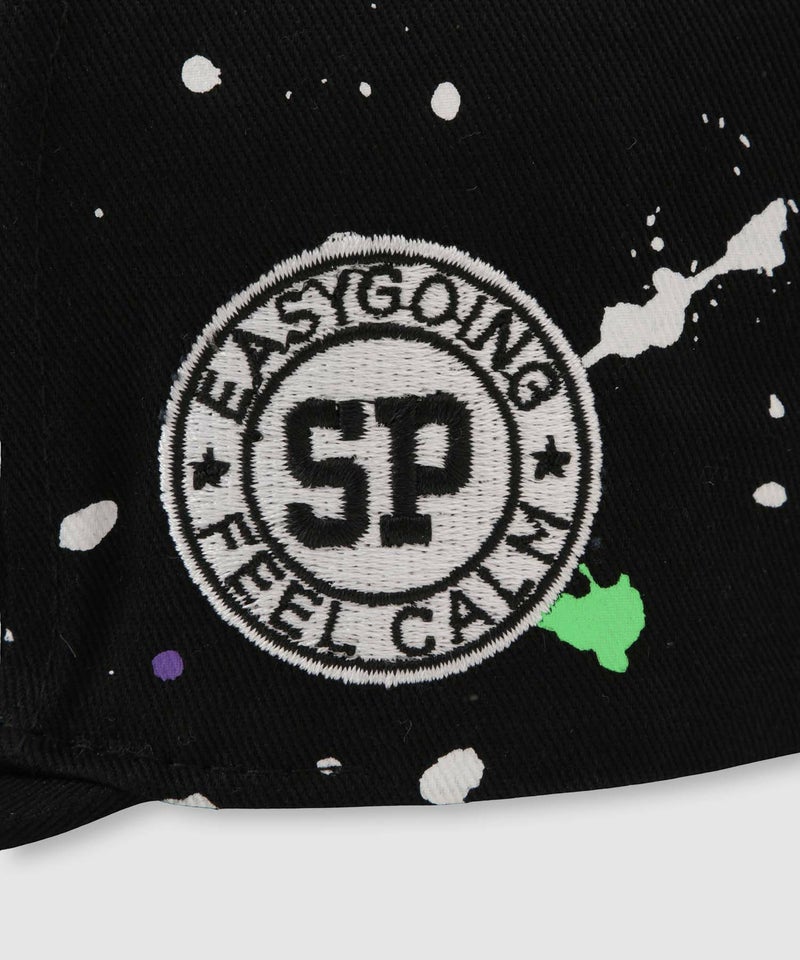 Simplify 飛ばしペイントベースボールキャップ キッズ商品画像-5