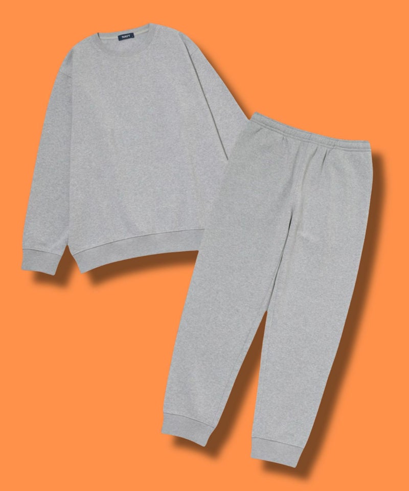 NAVY MAC HEAT 裏起毛スウェット上下セット メンズ商品画像-2