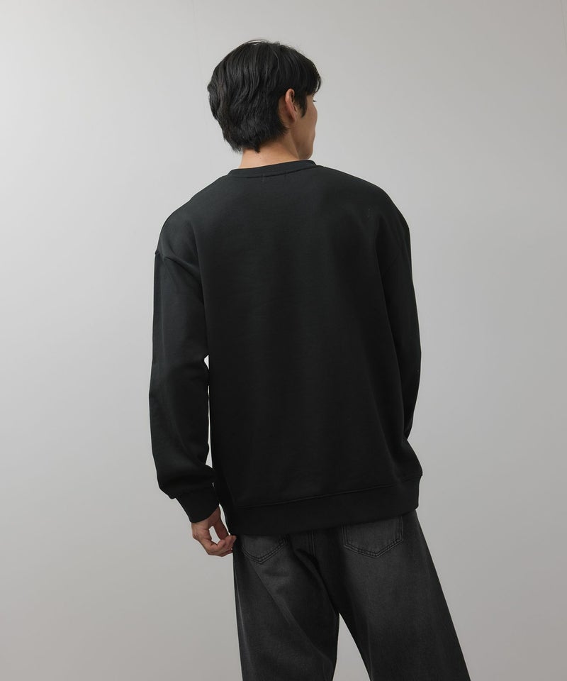 NAVY タフラク ヘビー裏毛クルーネックスウェット メンズ商品画像-20