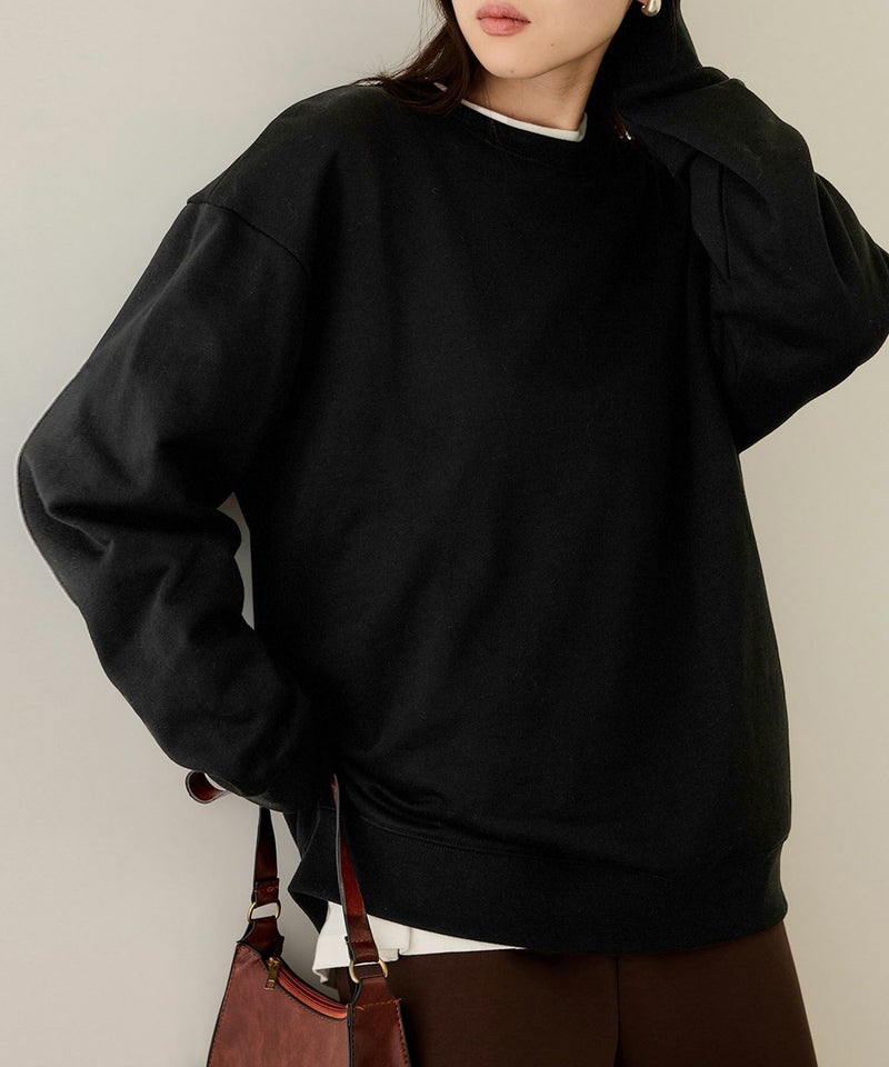 NAVY タフラク ヘビー裏毛クルーネックスウェット メンズ商品画像-24