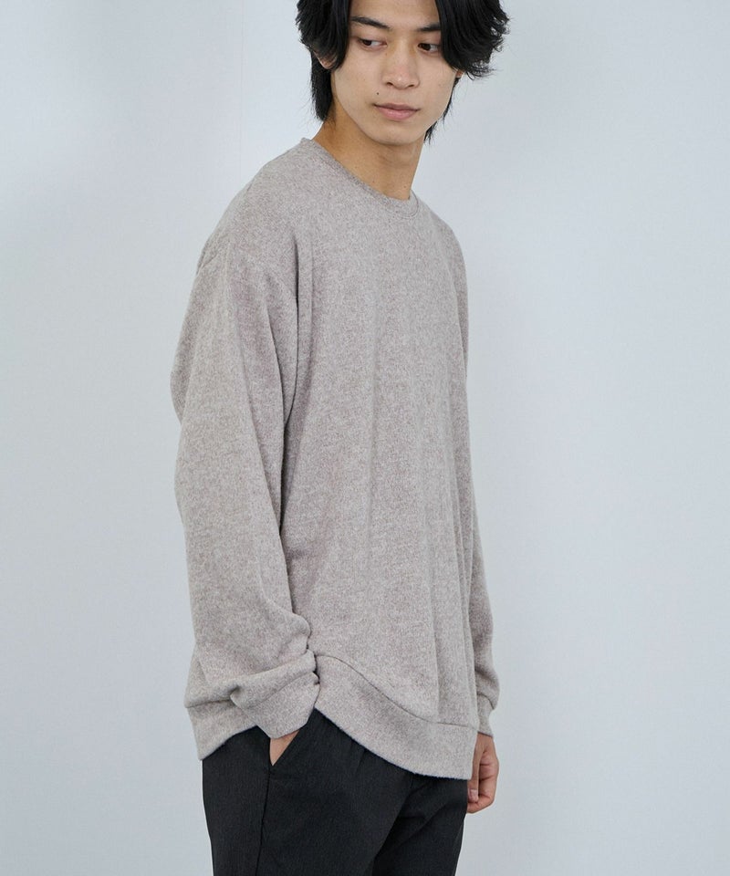 NAVY MAC HEAT ソフトタッチクルーネックニットフリース メンズ商品画像-12