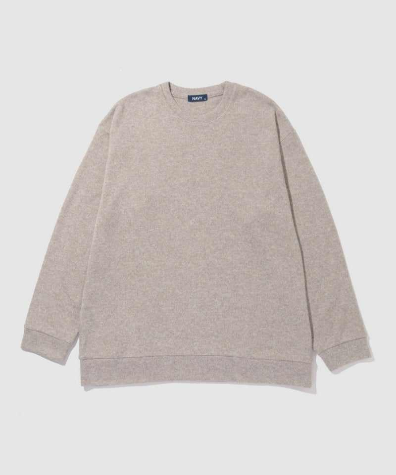 NAVY MAC HEAT ソフトタッチクルーネックニットフリース メンズ商品画像-16