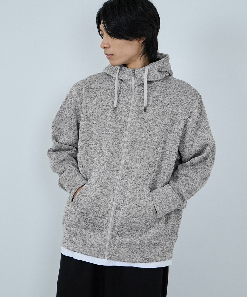 NAVY MAC HEAT 裏ボアジップパーカー メンズ商品画像-5