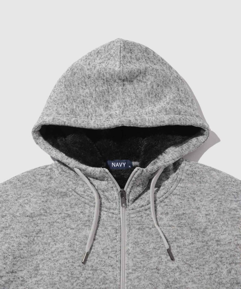 NAVY MAC HEAT 裏ボアジップパーカー メンズ商品画像-18