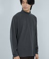 NAVY MAC HEAT シルキータッチモックネックTシャツ メンズ商品サムネイル-4