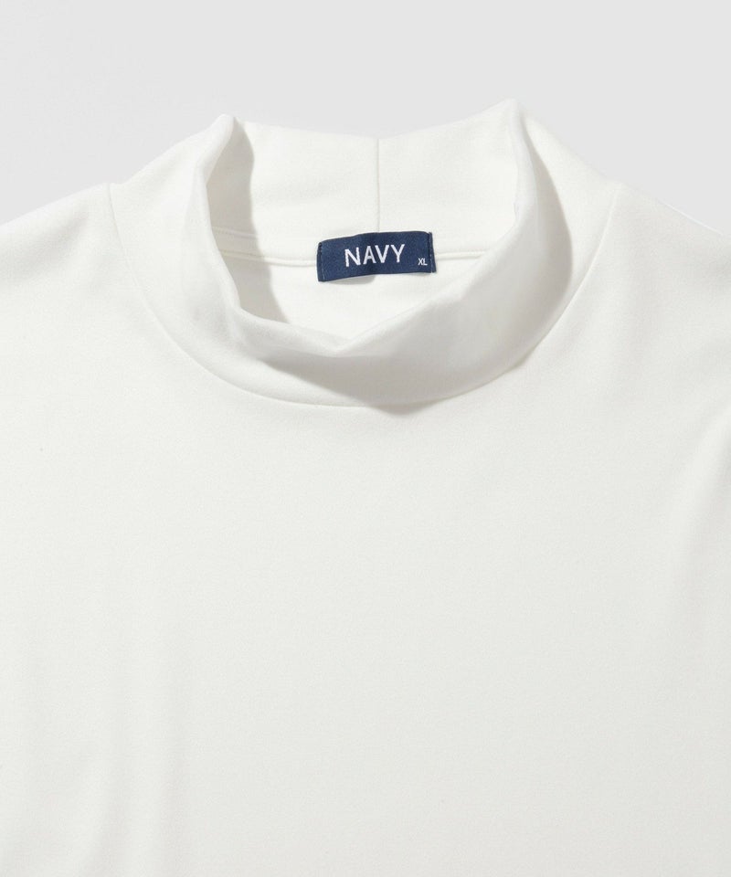 NAVY MAC HEAT シルキータッチモックネックTシャツ メンズ商品画像-22