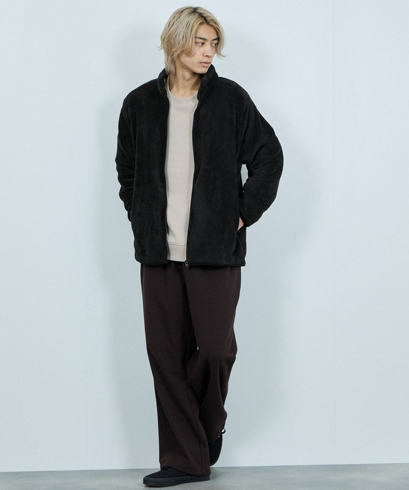 NAVY シャギーフリースジップジャケット メンズ商品画像-10