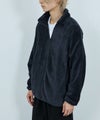NAVY  シャギーフリースジップジャケット メンズ商品サムネイル-15