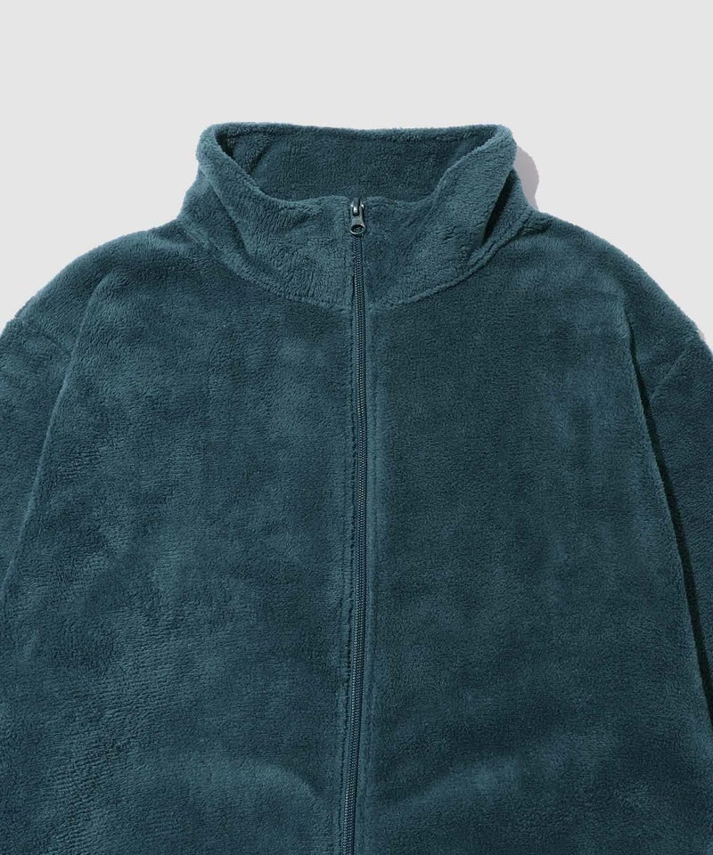 NAVY  シャギーフリースジップジャケット メンズ商品画像-25