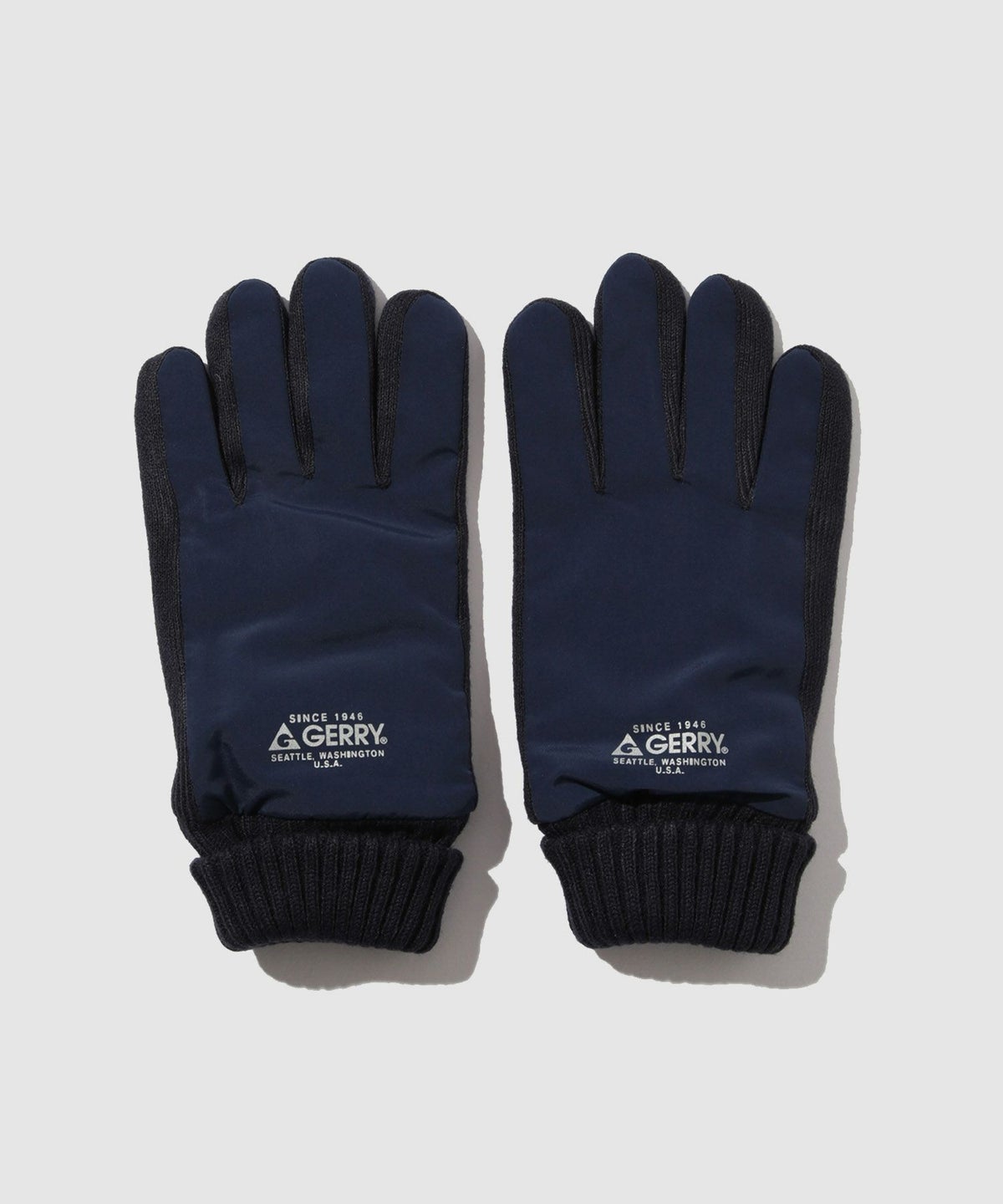 GERRY ニットマチロゴプリントグローブ メンズ