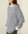 nAvy リラックスフィット ヘビーウェイト長袖Tシャツ レディース メール便 対応商品商品サムネイル-5