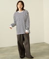 nAvy  リラックスフィット ヘビーウェイト長袖Tシャツ レディース メール便 対応商品商品サムネイル-22