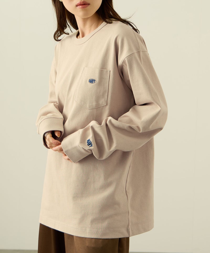 nAvy  リラックスフィット ヘビーウェイト長袖Tシャツ レディース メール便 対応商品商品画像-23