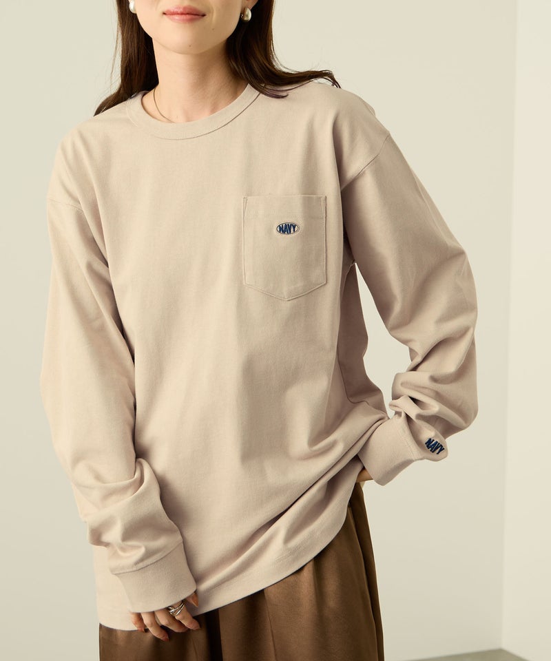 nAvy  リラックスフィット ヘビーウェイト長袖Tシャツ レディース メール便 対応商品商品画像-24