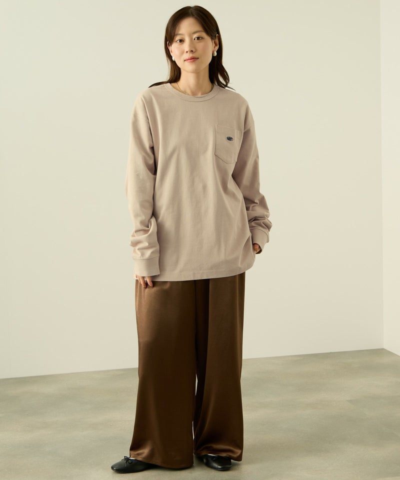 nAvy リラックスフィット ヘビーウェイト長袖Tシャツ レディース メール便 対応商品商品画像-25