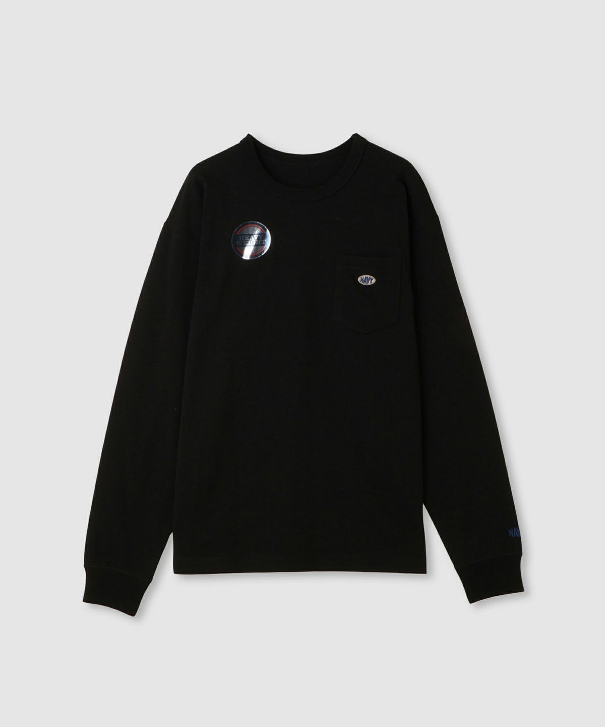 nAvy リラックスフィット ヘビーウェイト長袖Tシャツ レディース メール便 対応商品