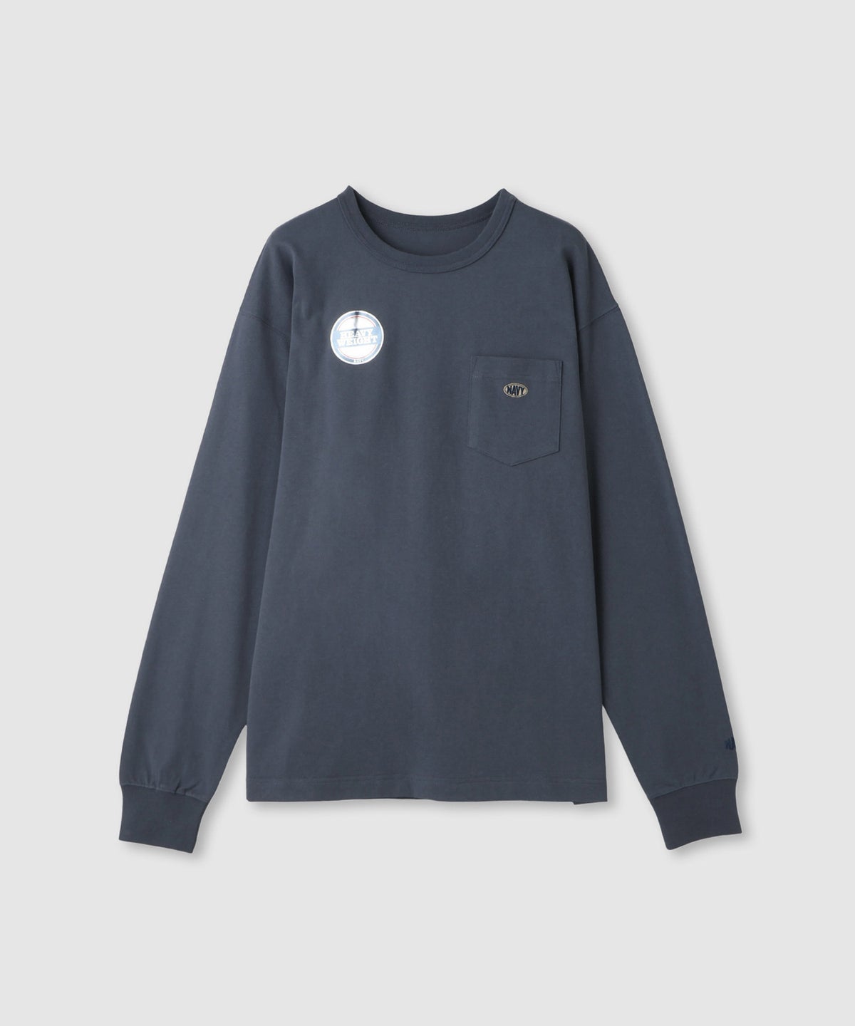 nAvy リラックスフィット ヘビーウェイト長袖Tシャツ レディース メール便 対応商品