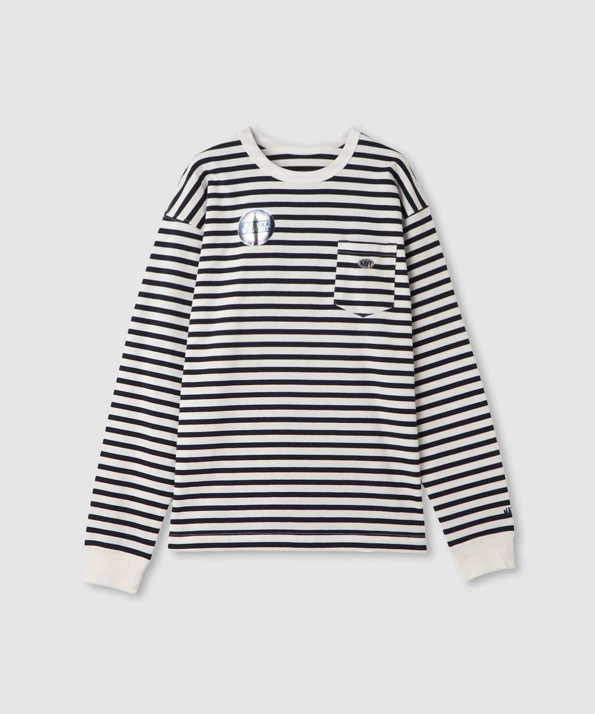 nAvy リラックスフィット ヘビーウェイト長袖Tシャツ レディース メール便 対応商品