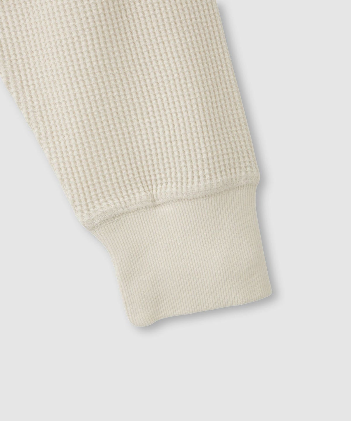 nAvy リラックスフィット ワッフルヘンリーネック長袖Tシャツ レディース メール便 対応商品