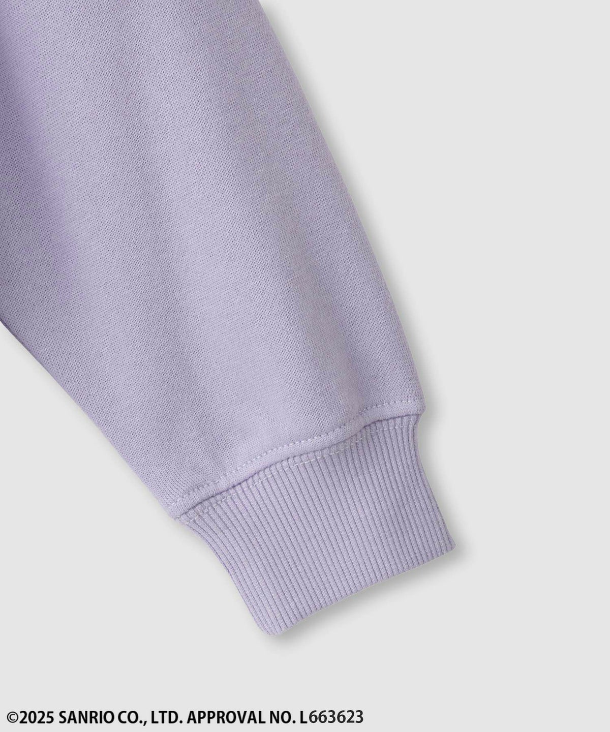 サンリオキャラクターズ クロミ 立体調アート裏起毛トレーナー キッズ