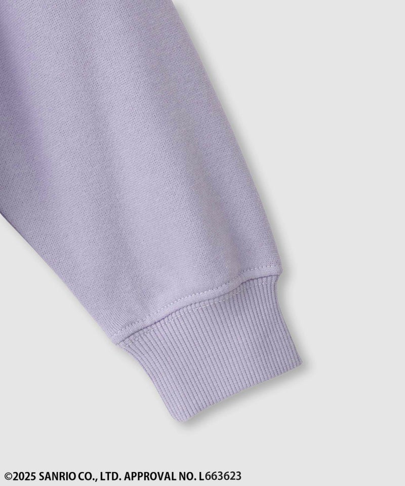サンリオキャラクターズ クロミ 立体調アート裏起毛トレーナー キッズ商品画像-4