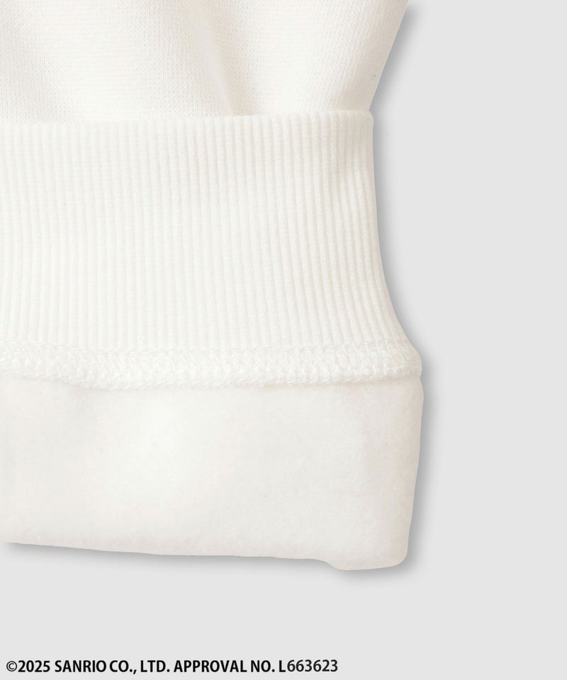 サンリオキャラクターズ シナモロール 裏起毛トレーナー キッズ商品画像-6