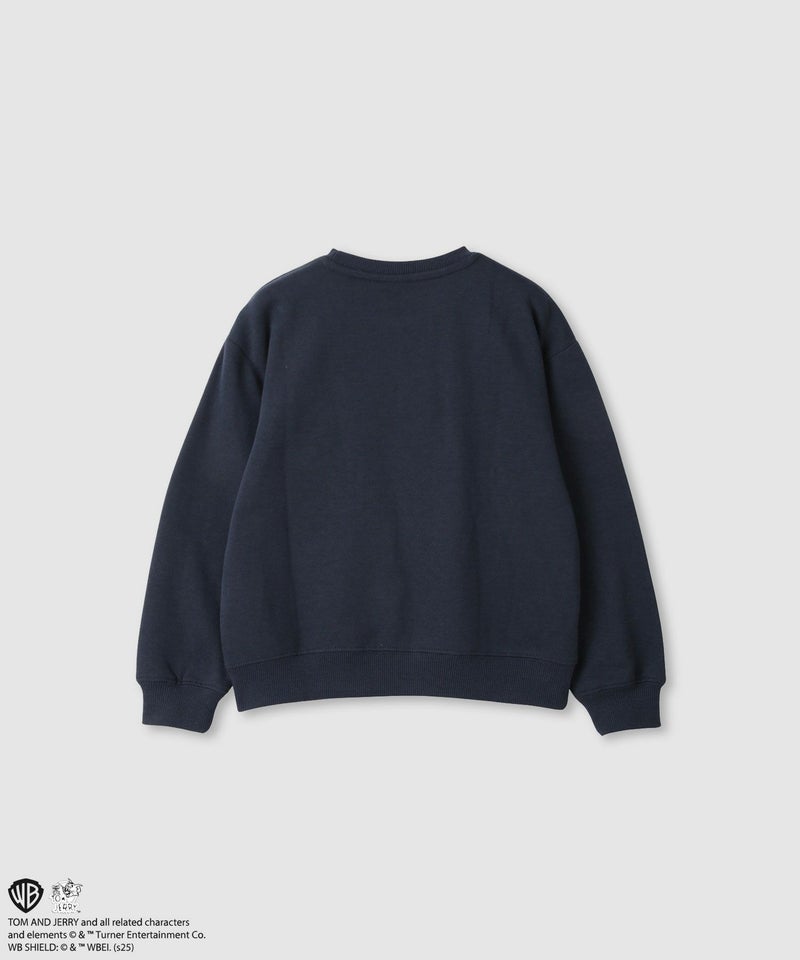 Tom and Jerry 裏起毛ポケット付きトレーナー キッズ商品画像-2