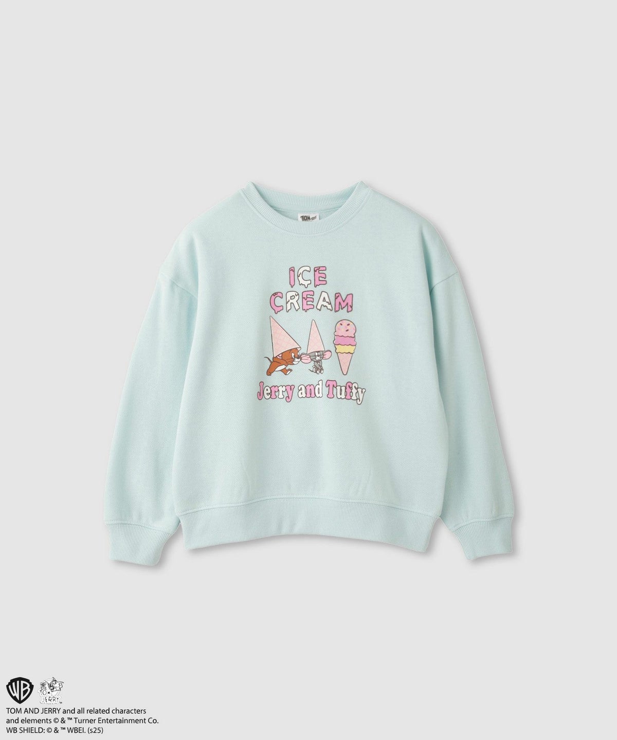 Tom and Jerry 裏起毛トレーナー キッズ