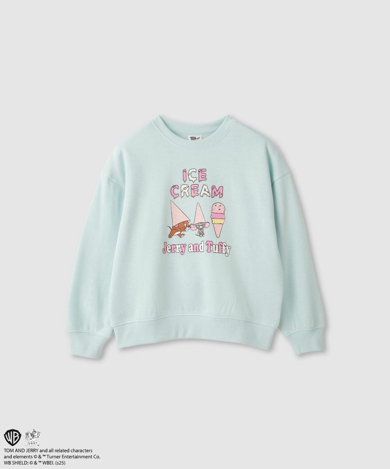 Tom and Jerry 裏起毛トレーナー キッズ商品画像-1