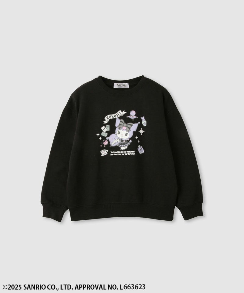 サンリオキャラクターズ クロミ 裏起毛トレーナー キッズ商品画像-1