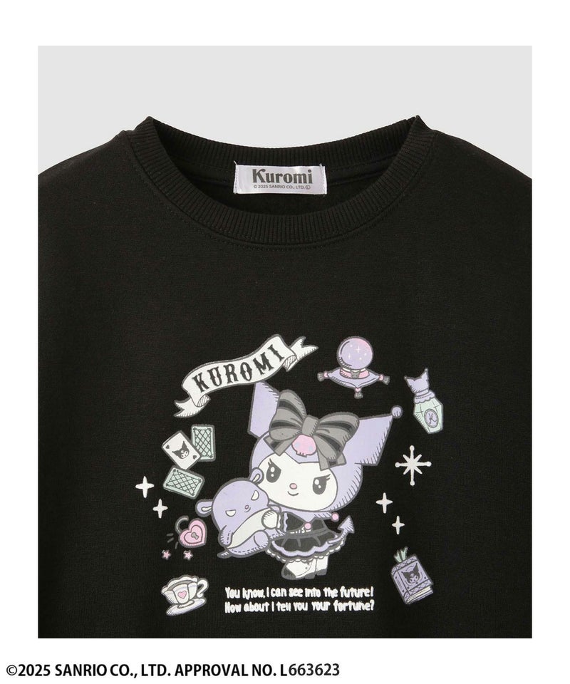 サンリオキャラクターズ クロミ 裏起毛トレーナー キッズ商品画像-3