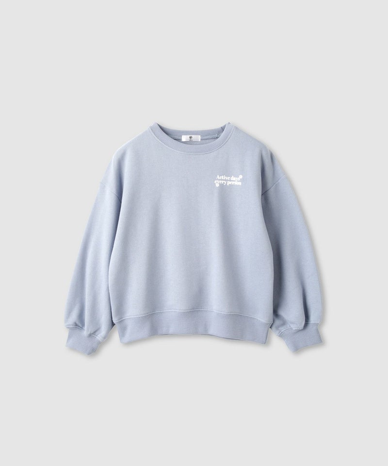 T-GRAPHICS 裏起毛ラバープリントトレーナー キッズ商品画像-1