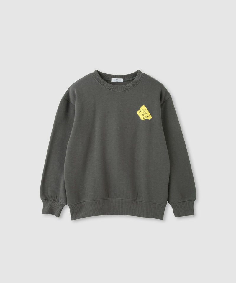 T-GRAPHICS 裏起毛ラバープリントトレーナー キッズ商品画像-3