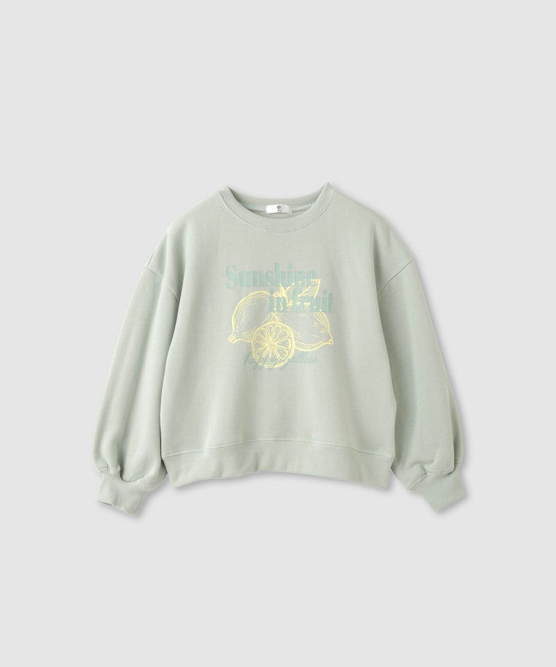 T-GRAPHICS 裏起毛ラバープリントトレーナー キッズ商品画像-2