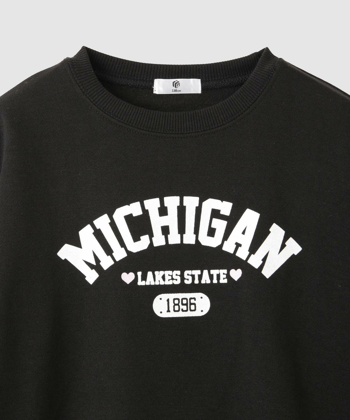 T-GRAPHICS 裏起毛ラバープリントトレーナー キッズ