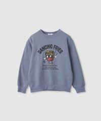 T-GRAPHICS 裏起毛ラバープリントトレーナー キッズ