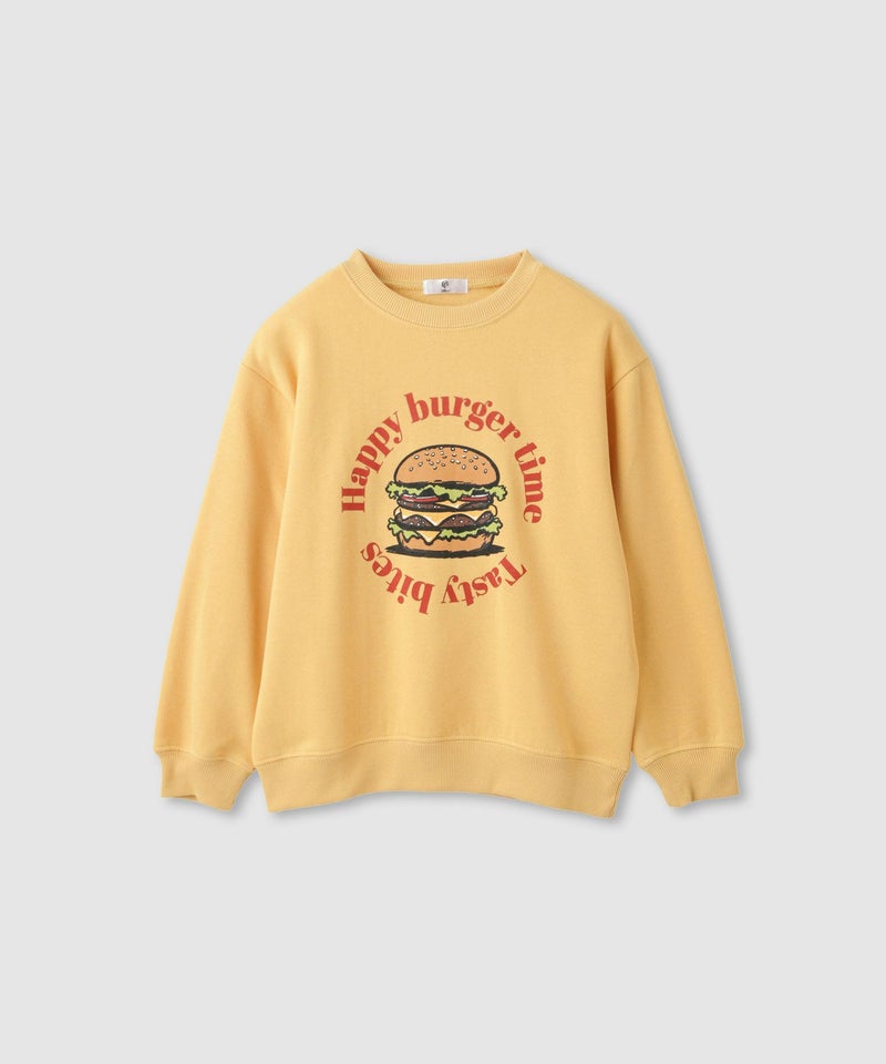 T-GRAPHICS 裏起毛ラバープリントトレーナー キッズ商品画像-2