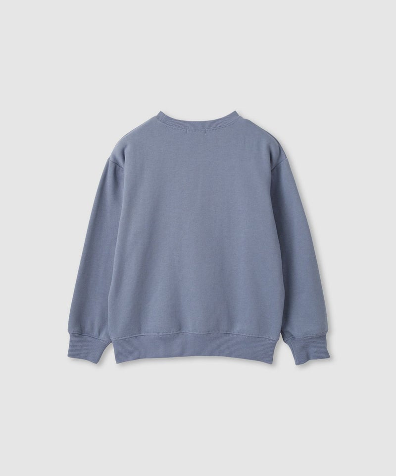 T-GRAPHICS 裏起毛ラバープリントトレーナー キッズ商品画像-3