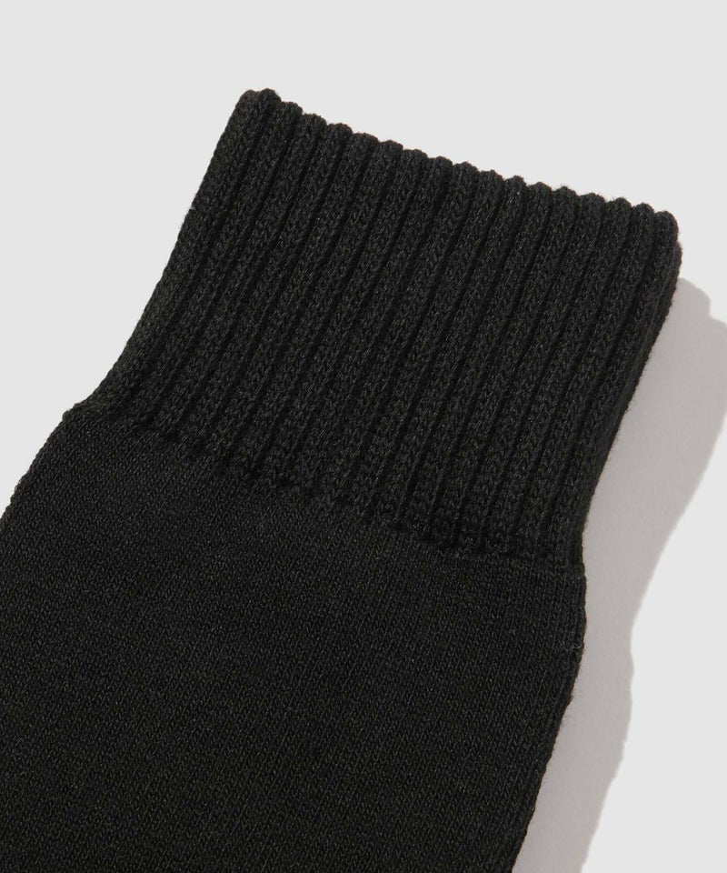 NAVY MAC HEAT クルーソックス 無地 メンズ商品画像-3