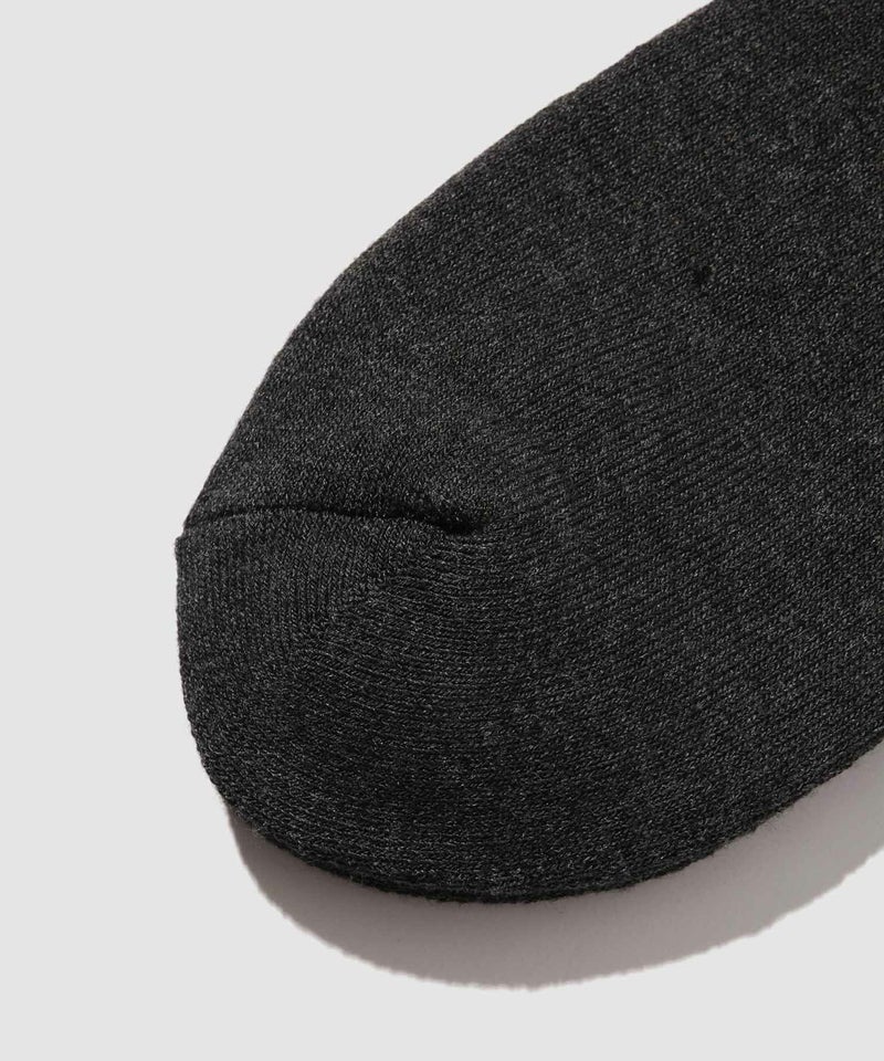 NAVY MAC HEAT クルーソックス 無地 メンズ商品画像-4