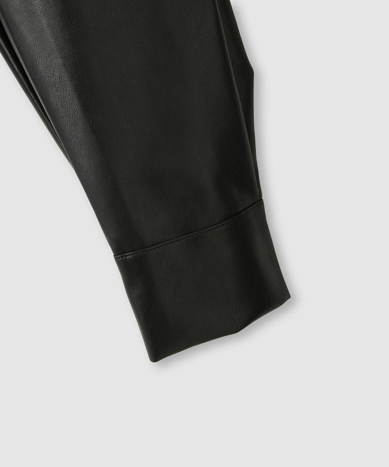 [値下げ]milli de l'air ソフト合皮ブルゾン レディース商品画像-18