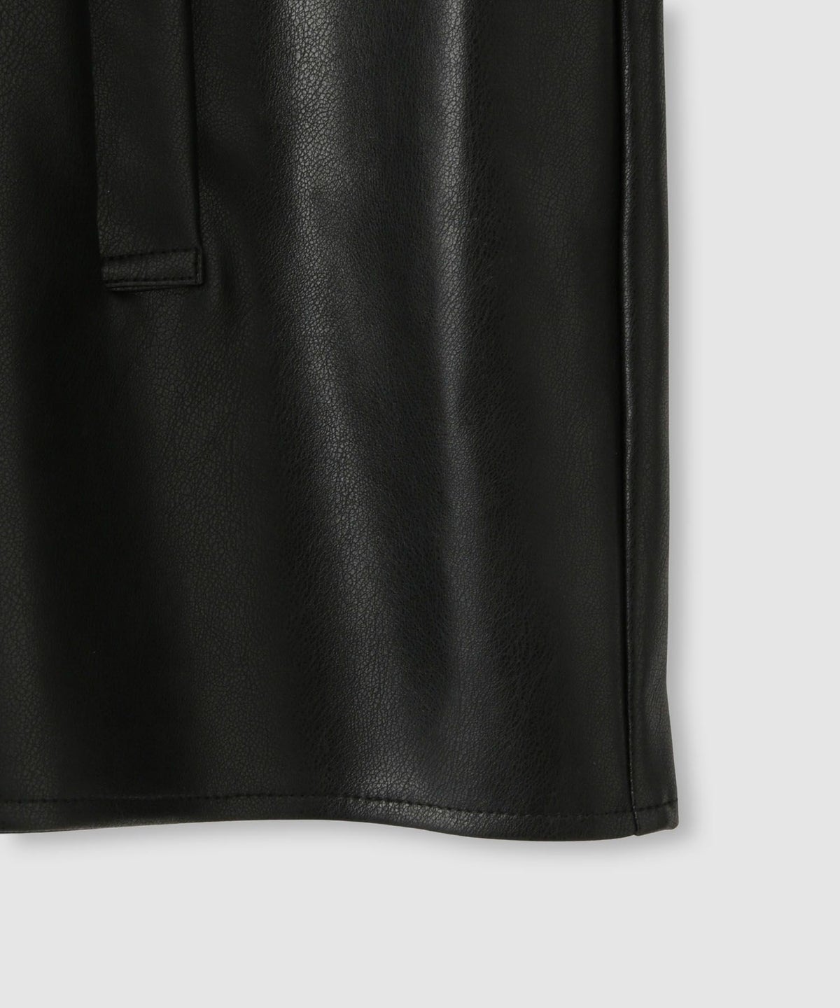 milli de l'air ソフト合皮ブルゾン レディース