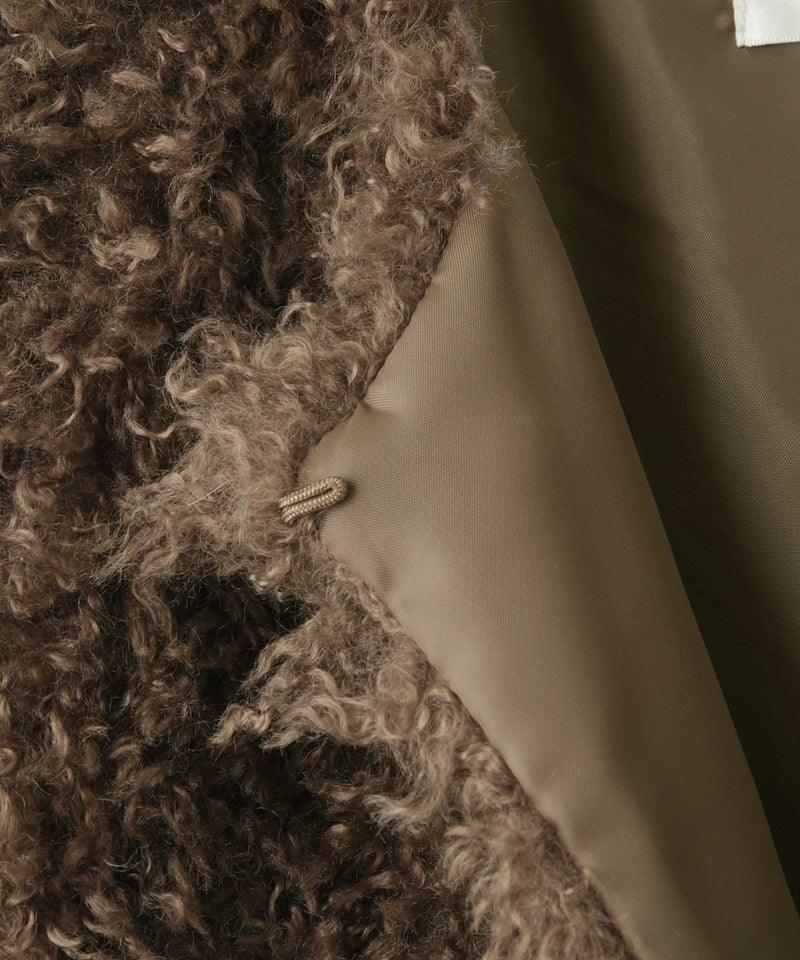 milli de l'air リンクルフェイクファーベスト レディース商品画像-19