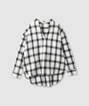 milli de l'air キーネックチェックブラウス レディース商品サムネイル-13