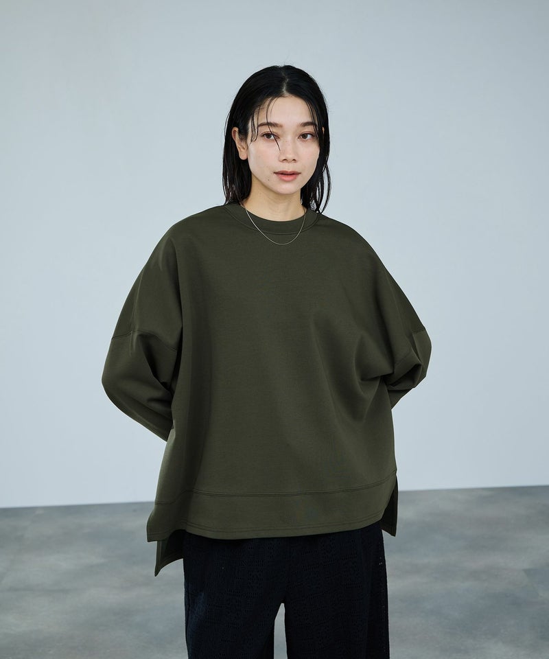 milli de l'air AIRier ダンボール素材ボクシーカットソー レディース メール便 対応商品商品画像-3