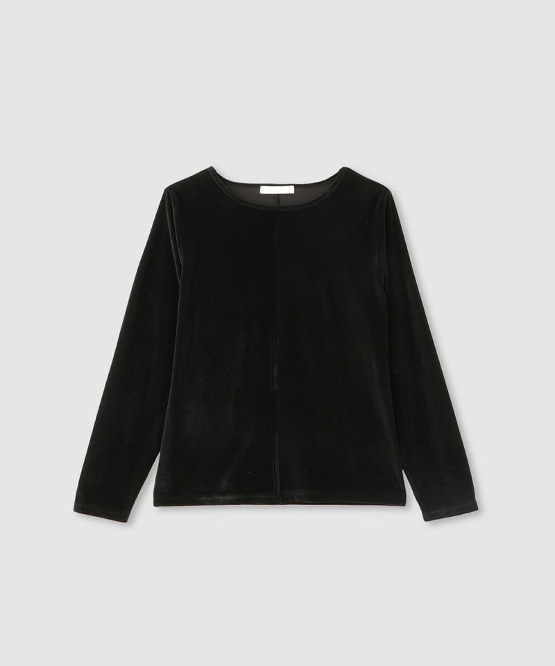 milli de l'air ベロアセンターシームカットソー レディース メール便 対応商品商品画像-14