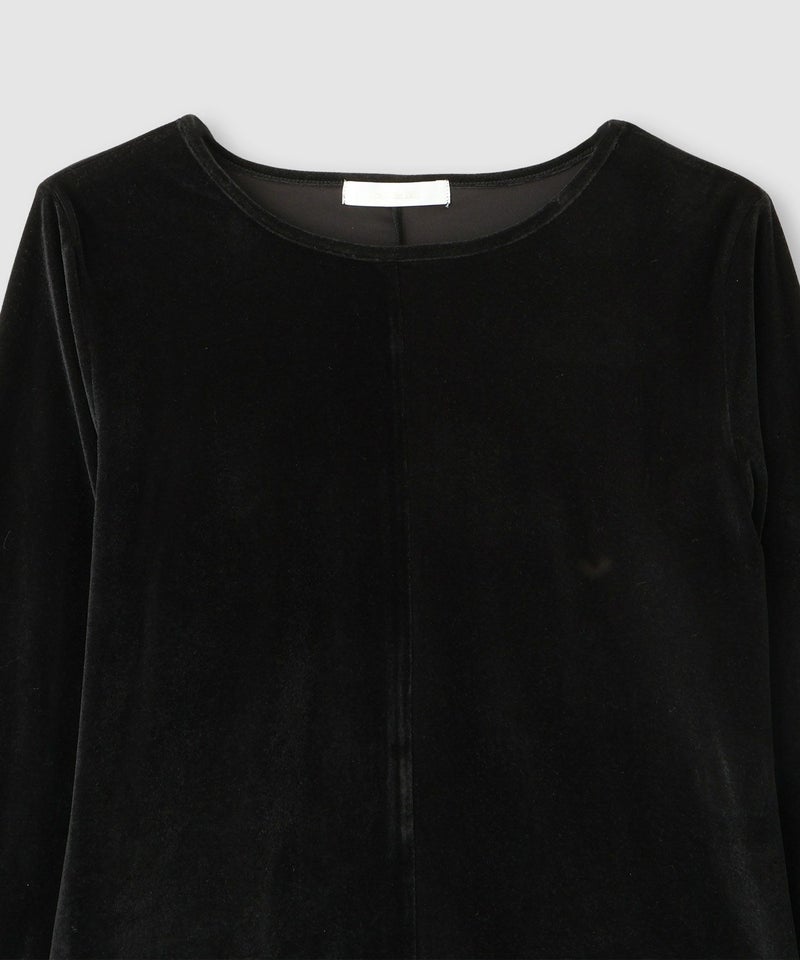milli de l'air ベロアセンターシームカットソー レディース メール便 対応商品商品画像-18